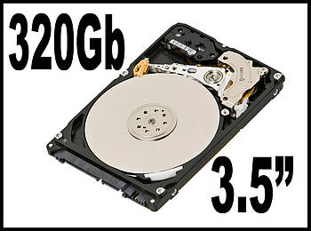 HDD SATA 320Gb 3,5" Жорсткий диск Вінчестер Оптом Гуртом