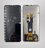 Дисплей Nokia C32, черный, с тачскрином