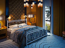 Двоспальне металеве ліжко Монстера від ТМ Теnero