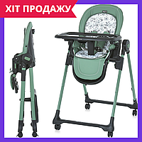 Стульчик для кормления пластиковый El Camino ME 1037-B CRYSTAL Green зеленый