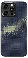 Чохол Pitaka MagEZ Case 4 StarPeak Milky Way Galaxy для iPhone 15 Pro (KI1501PMYG)