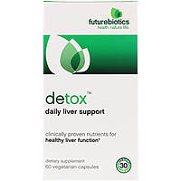 Комплекс для підтримки печінки FutureBiotics, Detox 60 капсул вегетаріанських