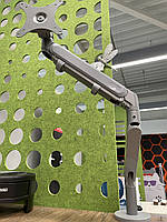 Тримач для одного монітора Аоке Single Monitor Arm AK-MA02S Сірий