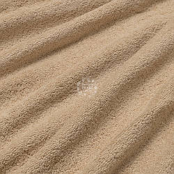 Двостороння махрова тканина бежевого кольору