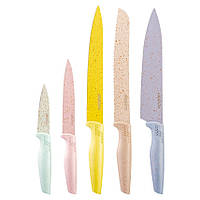 Набор ножей 5 пр разноцветных Fresh