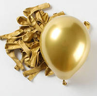 Кулька повітряна 5 дюймів -КНР, ХРОМ Золото