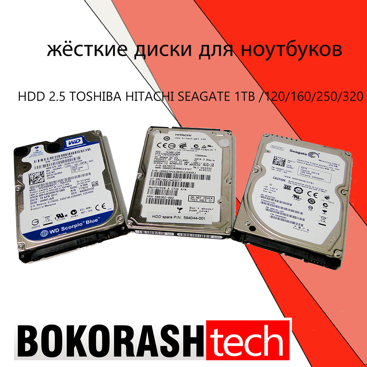 ЖОРСТКИЙ ДИСК 2.5" HDD 250GB (к. 210421-2)