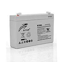 Аккумуляторная батарея Ritar RT680 6V 8 Ah AGM VRLA мультигелевая