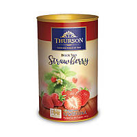 Чай чорний цейлонський STRAWBERRY Thurson CEYLON BLACK TEA 100 г банка туба Полуниці Манго Турсон