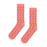 Дизайнерські високі шкарпетки ТМ "ЦЕХ" Boobs, 35-39