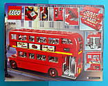 Лего Lego Creator Лондонський автобус 10258  Creator London Bus, фото 4