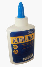 Клей ПВА 100гр. з ковпачком-дозатором Leader 358000