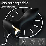 Анальная пробка 10 режимів з керуванням від смартфона, фото 4