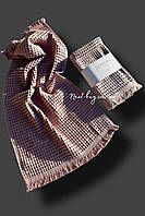 Набор хлопковых плетеных полотенец Luppura lilac для бани и лица 70х140см и 50х90см