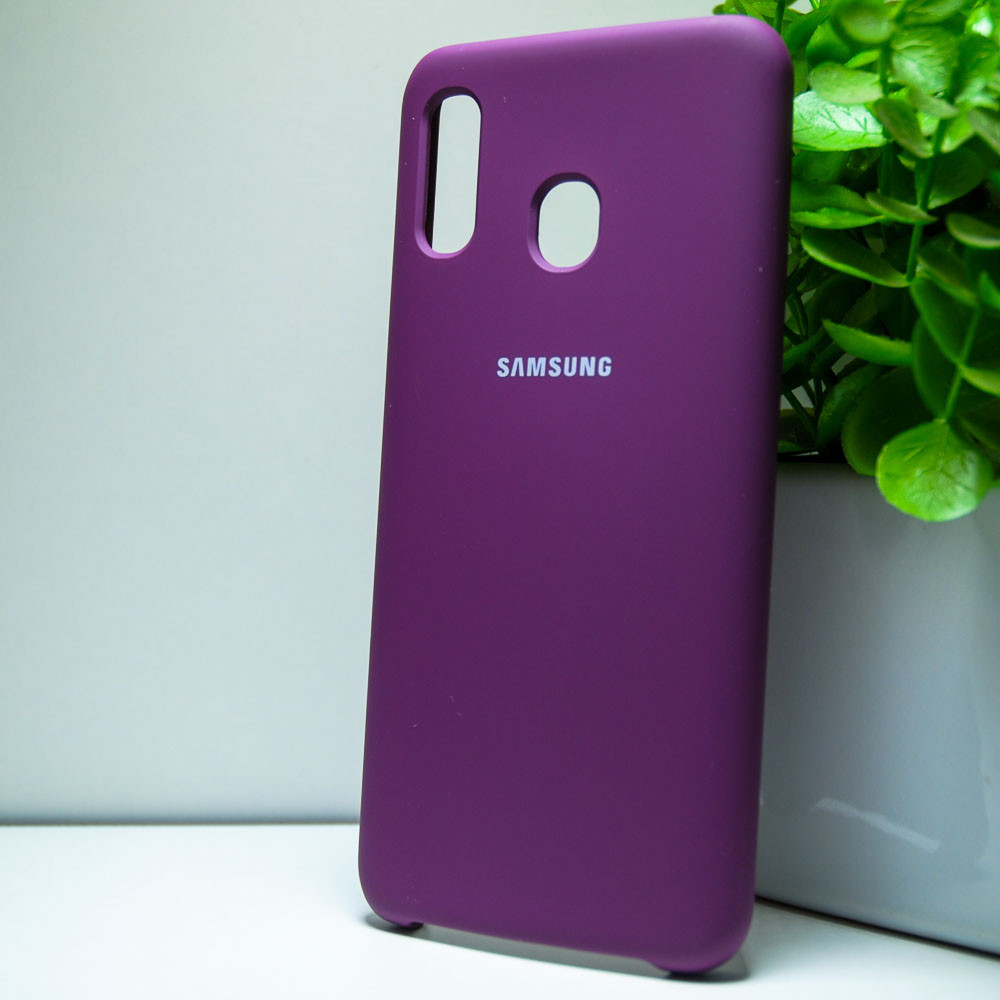 Чохол Samsung A30 2019 пурпурний