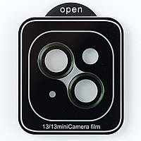 Защитное стекло для камеры DARK iPhone 13 зеленый