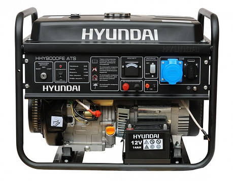 Генератор бензиновий Hyundai HHY 9000FE ATS (Бесплатна доставка по Україні), фото 1