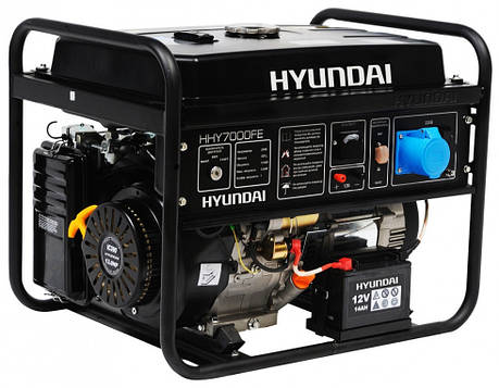 Генератор бензиновий Hyundai HHY 7000FE, фото 2