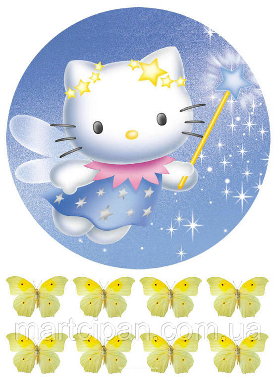 Кітті 2 Вафельна картинка , фото 1