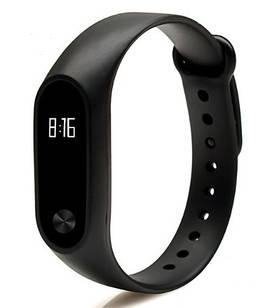 Ремінець Xiaomi Mi Band 2 Чорний (black)