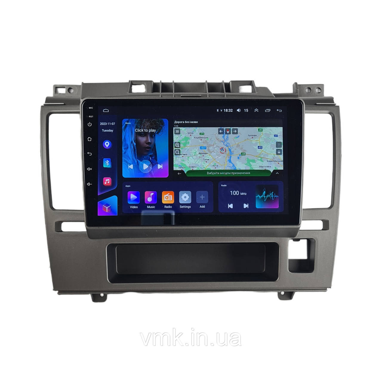 Андроїд Магнітола Nissan Tiida C11 2004-2013 4core Base Android 13, Platform JAC