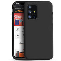 Чехол SOFT Silicone Case для Samsung A03S (без лого) черный