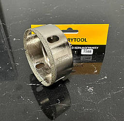 Коронка алмазна гальванічна VICTORYTOOL 75мм