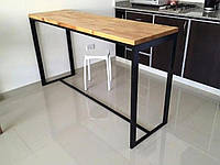 Барный стол 90х40х120 в стиле лофт