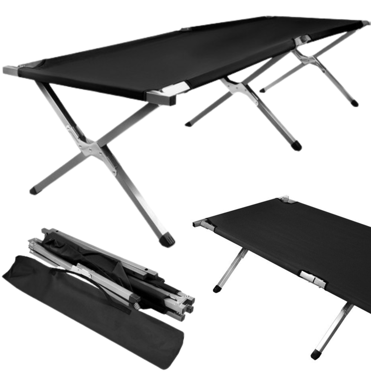 Прочная кровать полевая раскладная туристическая 190 см до 120 кг ...