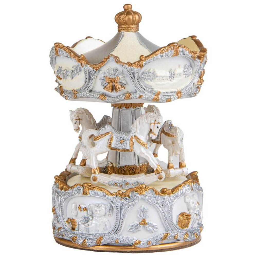 Новорічна карусель "Казкова карусель" 16х12х12 см, фото 1