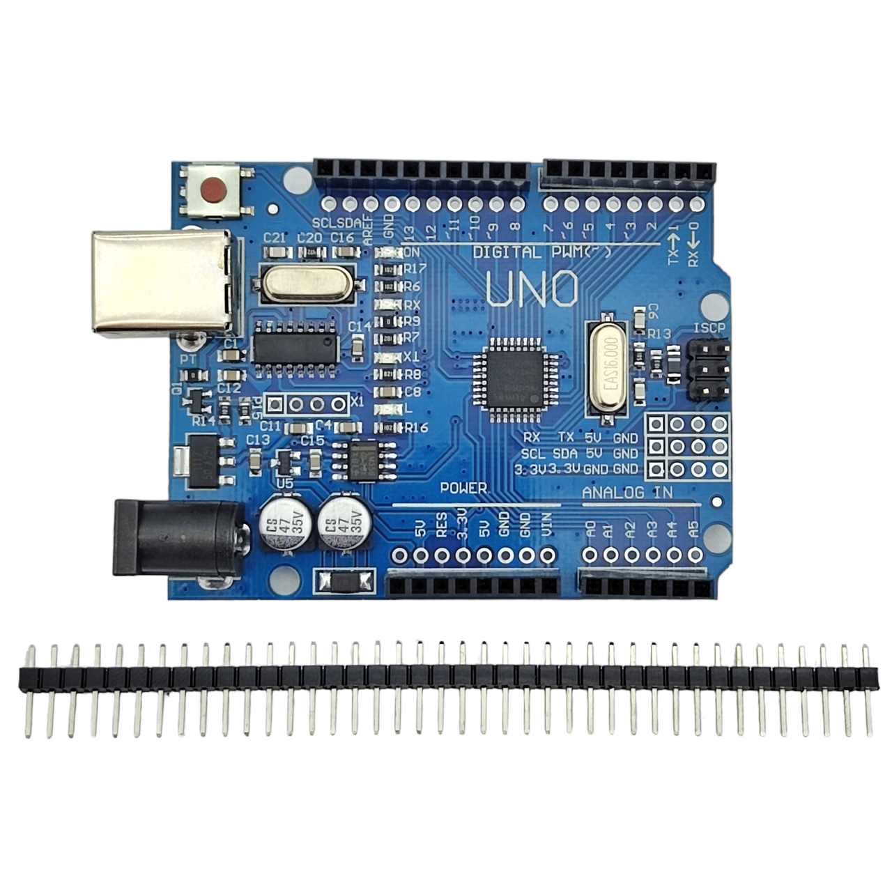 Купити Arduino UNO R3 ATMEGA328P - ⭐ELECTRONICA.IN.UA⭐