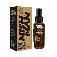 МАСЛО ДЛЯ БОРОДЫ NISHMAN BEARD & MOUSTACHE OIL 75 МЛ