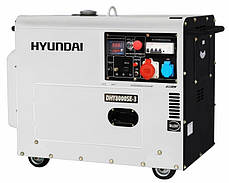 Генератор дизельний Hyundai DHY 8000SE-3, фото 2