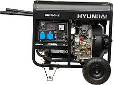 Генератор дизельний Hyundai DHY 8000LE, фото 2