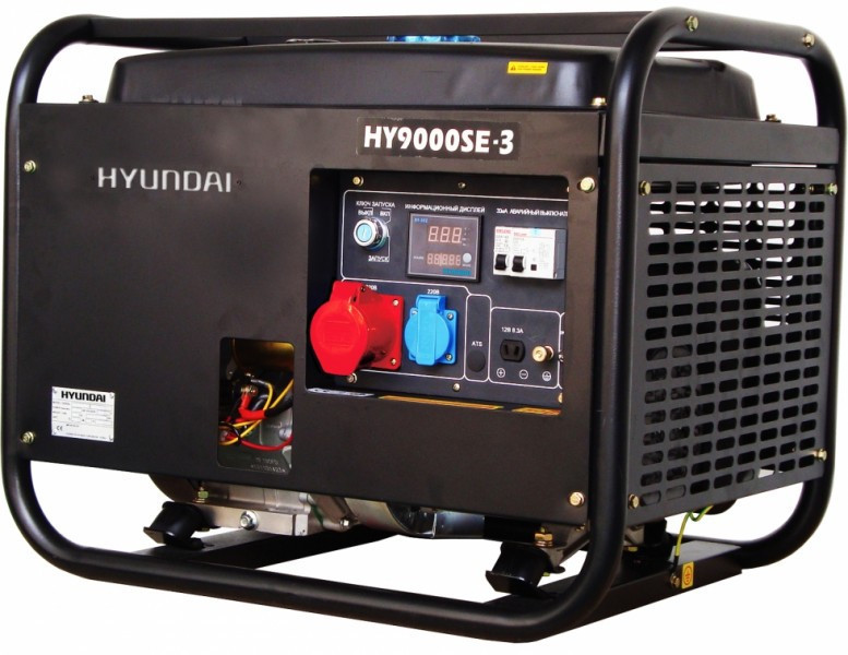 Генератор бензиновий Hyundai HY 9000SE-3