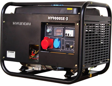 Генератор бензиновий Hyundai HY 9000SE-3, фото 2