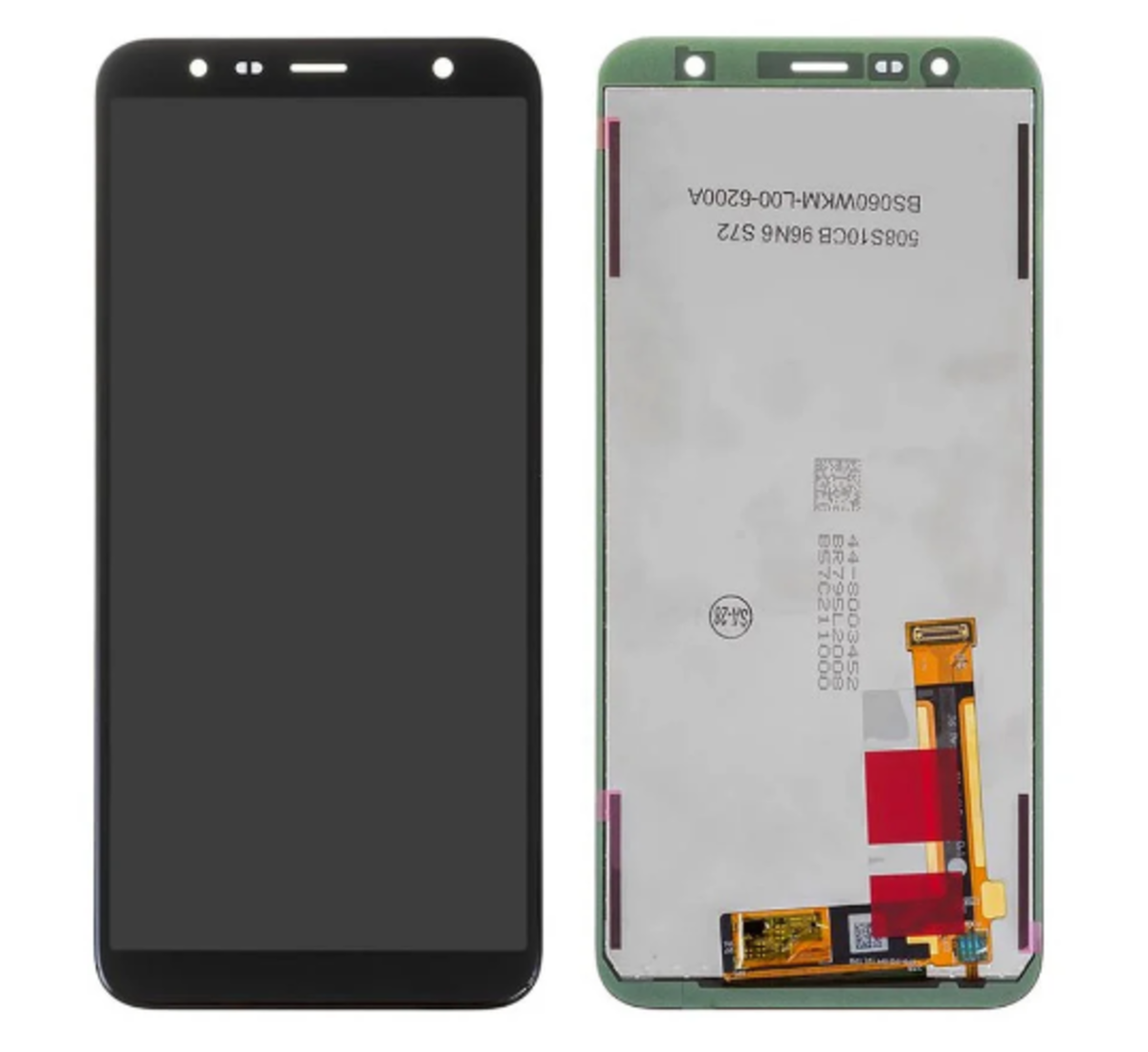 Модуль для Samsung Galaxy J4+, Samsung Galaxy J6+, чорний,дисплей + сенсор