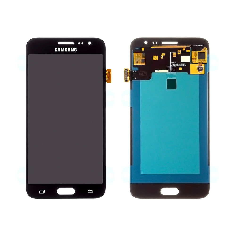 Модуль для Samsung Galaxy J3, Samsung J320 чорний, дисплей + сенсор