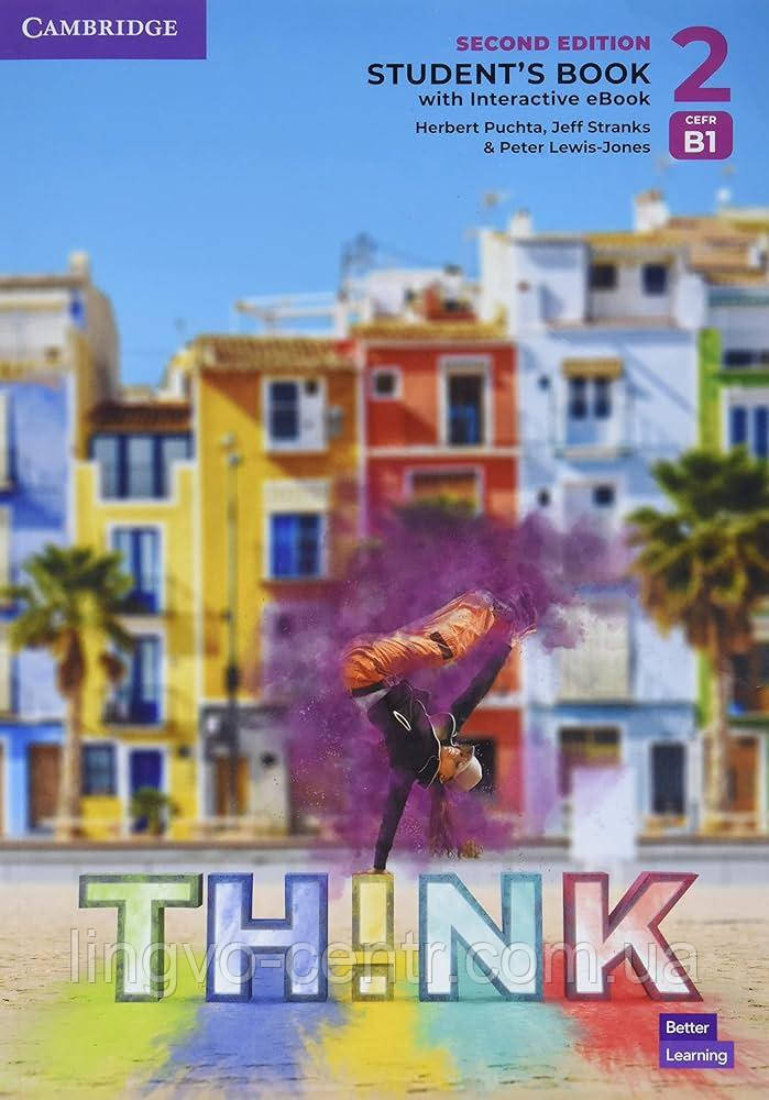Англійська мова. Think 2nd Ed 2 (B1) Student's Book with Interactive eBook