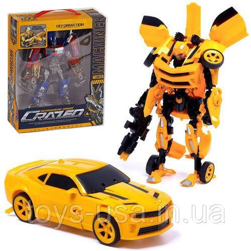 Трансформер CRAZED "Бамблбі/Bumblebee" арт. W 8824 A