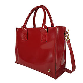 Сумка жіноча "НОВА" натуральна шкіра,червона