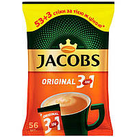 Кавовий напій Jacobs 3 in 1 original 12.3 г х 56 шт