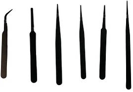 Набір пінцетів радіотехнічних 6штук