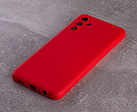 Чехол SOFT Silicone Case для Samsung A24 4G (без лого) красный