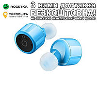 Навушники гарнітура Bluetooth X1T Наушники Синій