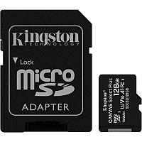 Memory card microSDXC 128Gb KIngston Canvas Select Plus A1 (UHS-1) (R-100Mb/s) + Adapter SD
