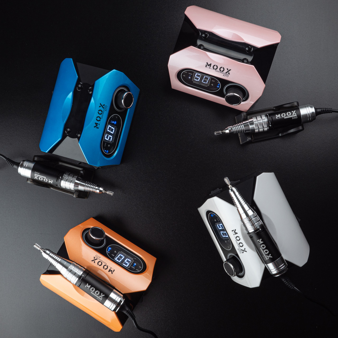 Професійний фрезер MOOX X777 на 70 Вт. - 50000 об./хв. для манікюру та педикюру, фото 1