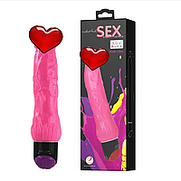 Класичний вібромасажер рожевий" SEX pink vibe "