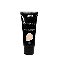 Тональная основа матирующая Quiz Camouflage Foundation 30 мл, 03 Rose Ivory