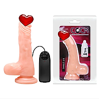 Вібромасажер на присоску BAILE — COCK 8,5''''